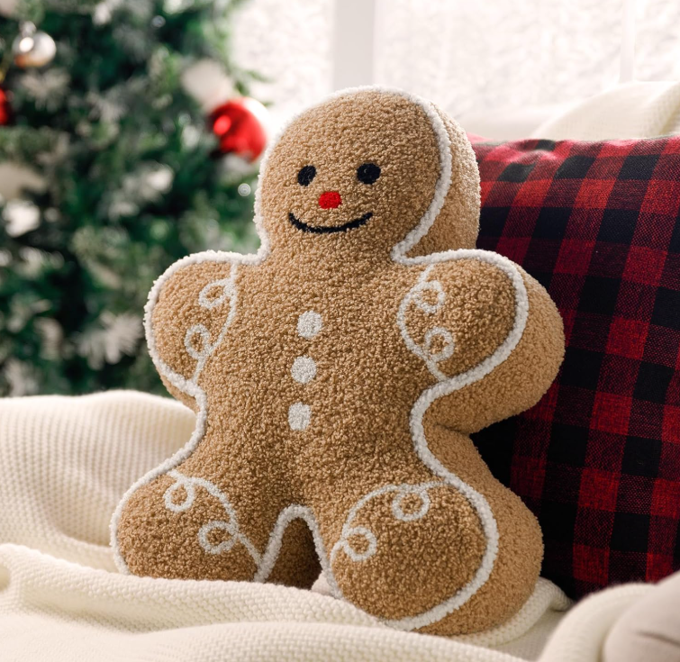 Gingerbread Pillow