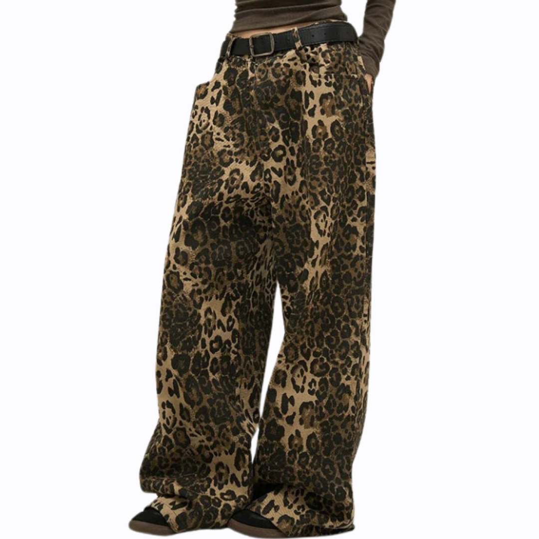 Leopard Jeans