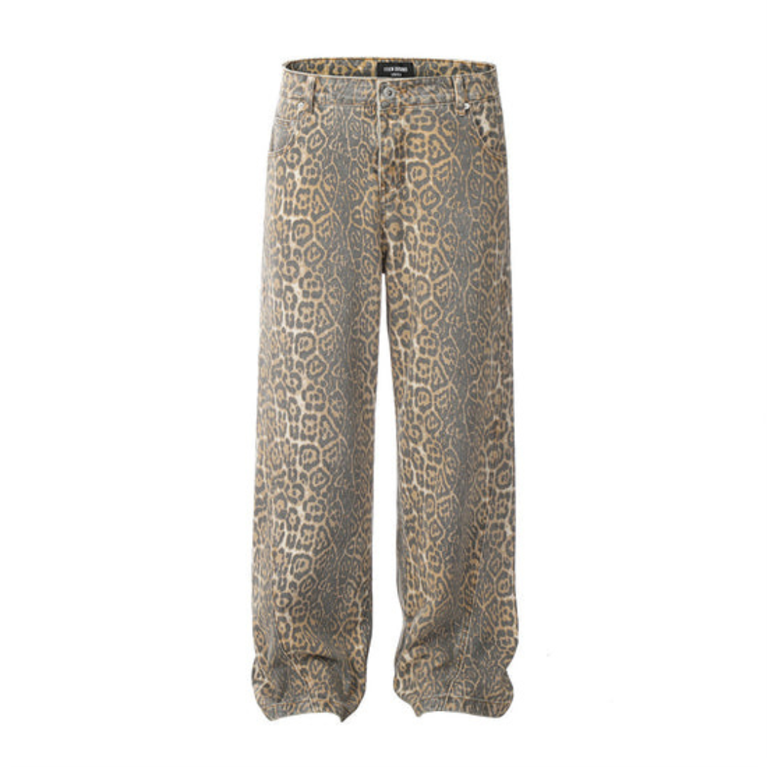 Leopard Jeans